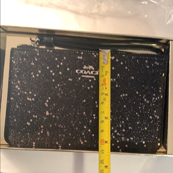 NWB. Coach star ⭐️ black wristlet. - Picture 6 of 6